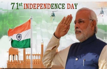 Live streaming of Independence Day Celebrations