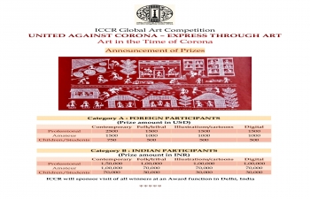 ICCR Art Competition PRIZES