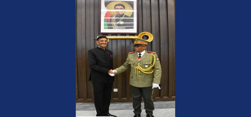  Visit of hon'able Raksha Rajya Mantri Antananarivo