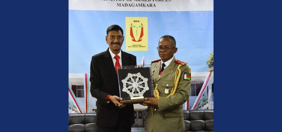 Visit Of Hon'able Raksha Rajya Mantri Antananarivo